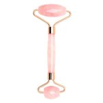 Rouleau de massage jade rose