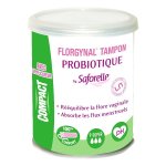 Saforelle protections tampon florgynal probiotique super avec applicateur 9 unit�s
