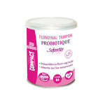 Saforelle protections tampon florgynal probiotique normal avec applicateur 9 unit�s