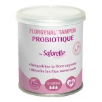 Saforelle protections tampon florgynal probiotique normal 12 unités Saforelle protections tampon florgynal probiotique normal 12 unités