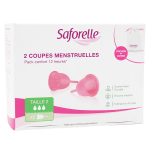 Saforelle protections coupe menstruelle cup protect taille 2 2 units