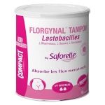 Saforelle protections tampon florgynal probiotique normal avec applicateur 9 unités Saforelle protections tampon florgynal probiotique normal avec applicateur 9 unités