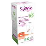 Saforelle protections protège - slips flex en coton bio 30 unités Saforelle protections protège - slips flex en coton bio 30 unités