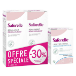 Saforelle soin & hygine : un duo pour une hygine intime parfaite