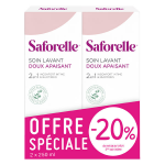 Saforelle soin & hygiène soin lavant doux lot de 2 x 250ml Saforelle soin & hygiène soin lavant doux lot de 2 x 250ml