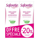Saforelle soin & hygine soin lavant doux lot de 2 x 250ml