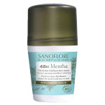 Sanoflore dodorant fracheur mentha roll - on 48h bio 50ml
