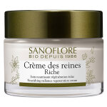 Sanoflore reines crème de jour riche nourrissant régénération Éclat bio 50ml Sanoflore reines crème de jour riche nourrissant régénération Éclat bio 50ml