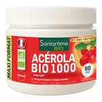 Santarome ac�rola bio 1000 vitamine c naturelle 60 comprim�s � croquer