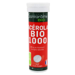 Santarome bio - acrola bio 1000 - vitamine c naturelle - 10 comprims  croquer