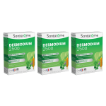 Santarome bio - desmodium 2500 - d�toxifiant du foie - 20 ampoules v�gan - lot de 3