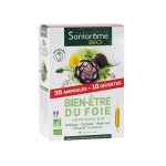 Santarome bio bien - etre du foie 30 ampoules + 10 offertes Santarome bio bien - etre du foie 30 ampoules + 10 offertes