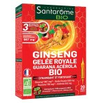 Santarome bio ginseng gele royale guarana acrola bio 20 ampoules
