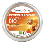 Santarome bio gommes propolis bio apaise la gorge 45 g
