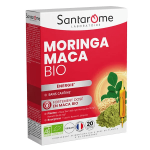 Santarome bio - moringa maca bio - energie sans caf�ine - 20 ampoules