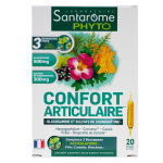 Santarome bio phyto confort articulaire 20 ampoules