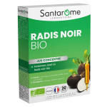 Santarome bio radis noir bio 20 ampoules