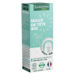 Santarome bio roll on maux de t�te bio huiles essentielles 10 ml