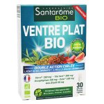 Santarome bio ventre plat double action cible bio 30 glules