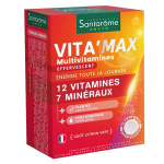 Santarome bio vita'max multivitamines effervescent energie 30 comprimés Santarome bio vita'max multivitamines effervescent energie 30 comprimés