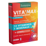 Santarome bio vita'max multivitamines junior energie & vitalité 30 comprimés Santarome bio vita'max multivitamines junior energie & vitalité 30 comprimés