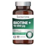 Santarome biotine 10 000�g cheveux peau & ongles 60 g�lules