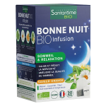 Santarome - bonne nuit bio - aide � l'endormissement - 20 infusions