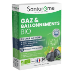 Santarome - gaz & ballonnements bio - 30 g�lules