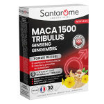 Santarome - maca 1500 tribulus ginseng gingembre - tonus sexuel - 30 comprim�s