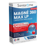 Santarome - magn�sium 360 max lp - lib�ration prolong�e - 30 comprim�s