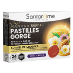 Santarome - pastilles gorge manuka - gorge irrit�e - 24 pastilles