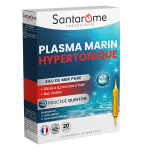 Santarome - plasma marin hypertonique procd quinton - vitalit - 20 ampoules