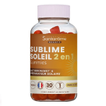 Santarome, sublime soleil 2 en 1, pr�parateur solaire, autobronzant 30 gummies