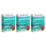 Santarome ventre plat bio minceur et ballonnements lot de 3 x 30 comprim�s