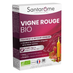Santarome - vigne rouge bio - circulation, jambes l�g�res - 20 ampoules