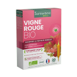 Santarome - vigne rouge bio - circulation, jambes lgres - 20 ampoules
