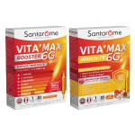 Santarome vita'max booster 6g et vita'max immunit� 6g energie et immunit� lot de 2