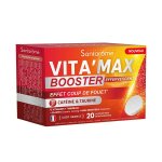 Santarome vita'max booster effervescent caf�ine & taurine 20 comprim�s