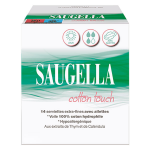 Saugella cotton touch serviettes hyginiques jour avec ailettes - pack de 14