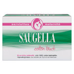 Saugella cotton touch serviette maternit 10 protections