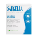 Saugella dermoliquide lingette intime nettoyante - 10 units