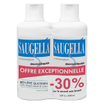 Saugella dermoliquide soin lavant hygine intime femmes sauge - 2x500ml