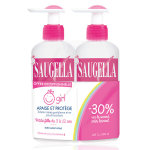 Saugella girl soin lavant intime lot de 2 x 200ml