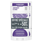 Schmidt's signature dodorant stick lavande & sauge 2x58ml