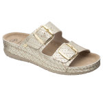 Scholl chaussures de confort mules aberdeen platinium taille 38