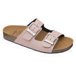 Scholl chaussures de confort mules greeny malaren rose paillet taille 41