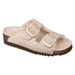 Scholl chaussures de confort mules ilary fluffy rose taille 36