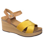 Scholl chaussures de confort sandales vanessa jaune taille 40