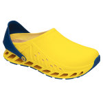 Scholl chaussures professionnelles sabot evoflex jaune bleu marine taille 45