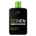 Schwarzkopf professional 3d men shampooing cheveux et corps 250ml